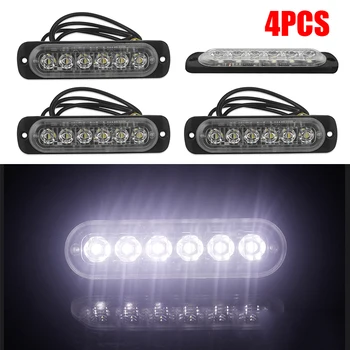 

Accessories LED Work Light Bulbs Ultra slim Super bright 4Pcs Set White