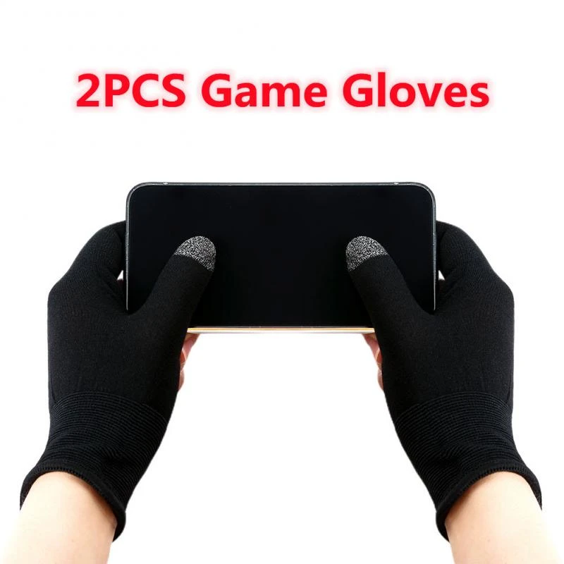 2個携帯ゲームゲーム手袋ゲーマーsweatproof抗スリップタッチスクリーン指スリーブ通気性携帯ゲーム手袋21 交換部品 アクセサリー Aliexpress