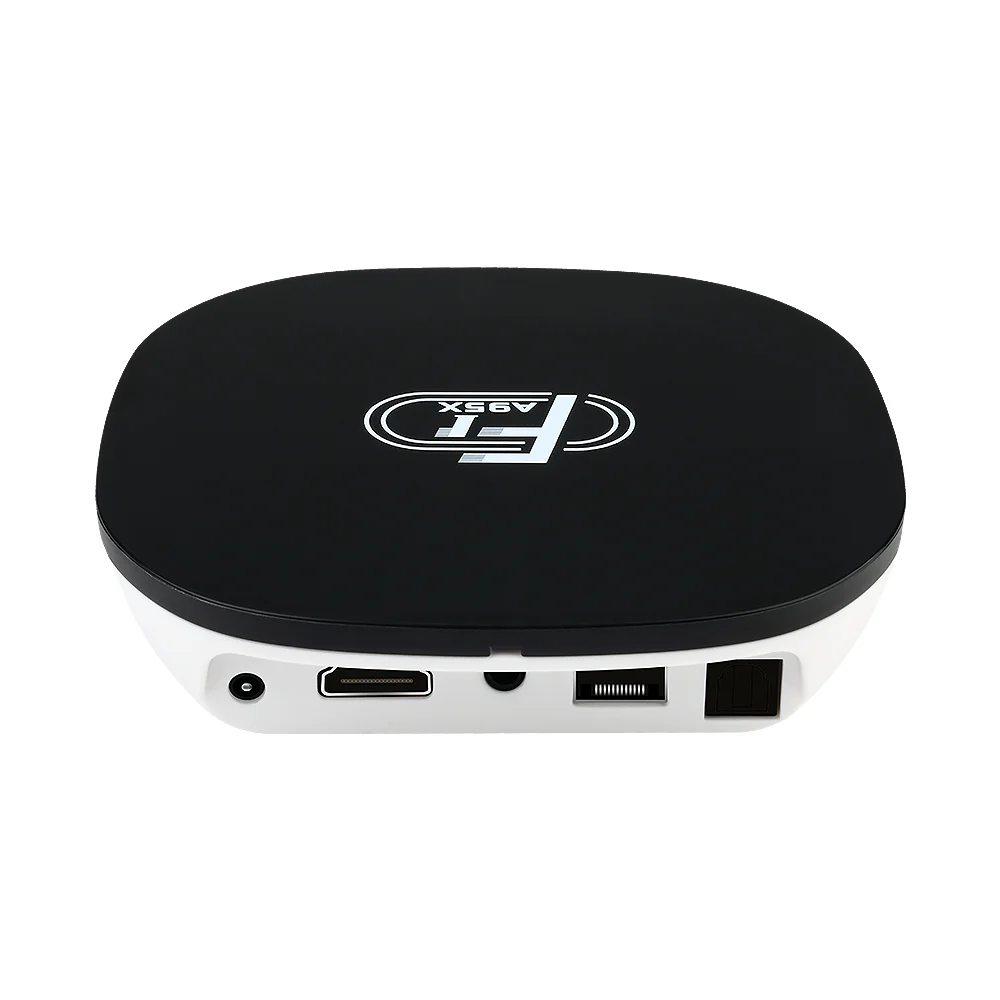 Телеприставка Wechip A95X F1 Amlogic S905W ОС Android 8,1 2 Гб 16 Гб 2,4G Wifi 100M LAN H.265 4K HD телеприставка