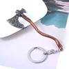God of War 4 Kratos Axe Key Chain Guardian Shield Pendant Keychain for Women Men Fans Car Keyring Jewelry ► Photo 2/6