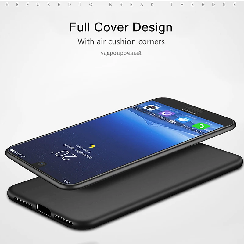 Мягкий чехол для SHARP AQUOS C10 S2 Матовая Мягкая силиконовая задняя крышка