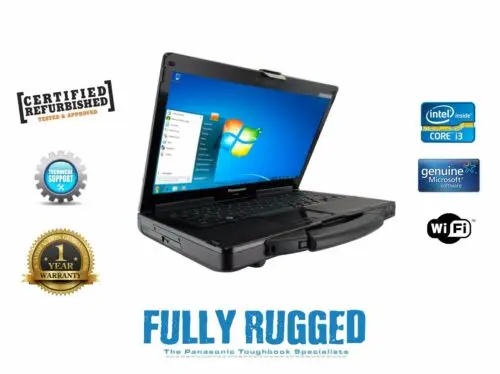 Компьютер Panasonic Toughbook Cf-53 CF 53 CF53 MK3 Core i5 3320 4 ГБ/8 ГБ ОЗУ 512 SSD Windows 10 Pro Полностью
