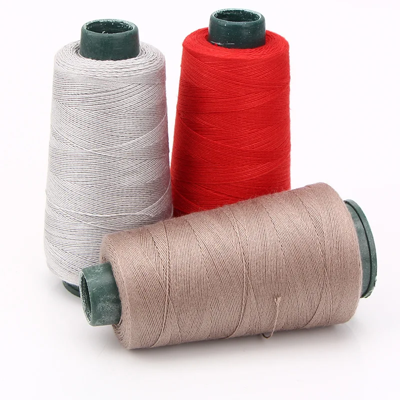1500 야드 203 폴리에스터 3 개 두께 바느질 스레드 핸드 스티칭 데님 퀼트 라인 코드 가방/봉제 스레드, 1 피스