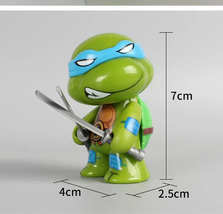 Фильм Live версия милого подросткового мутанта Черепашки Ниндзя 4-Doll Garage Kit Модель игрушки Мобильный автомобиль установленное украшение в настоящее время Avai