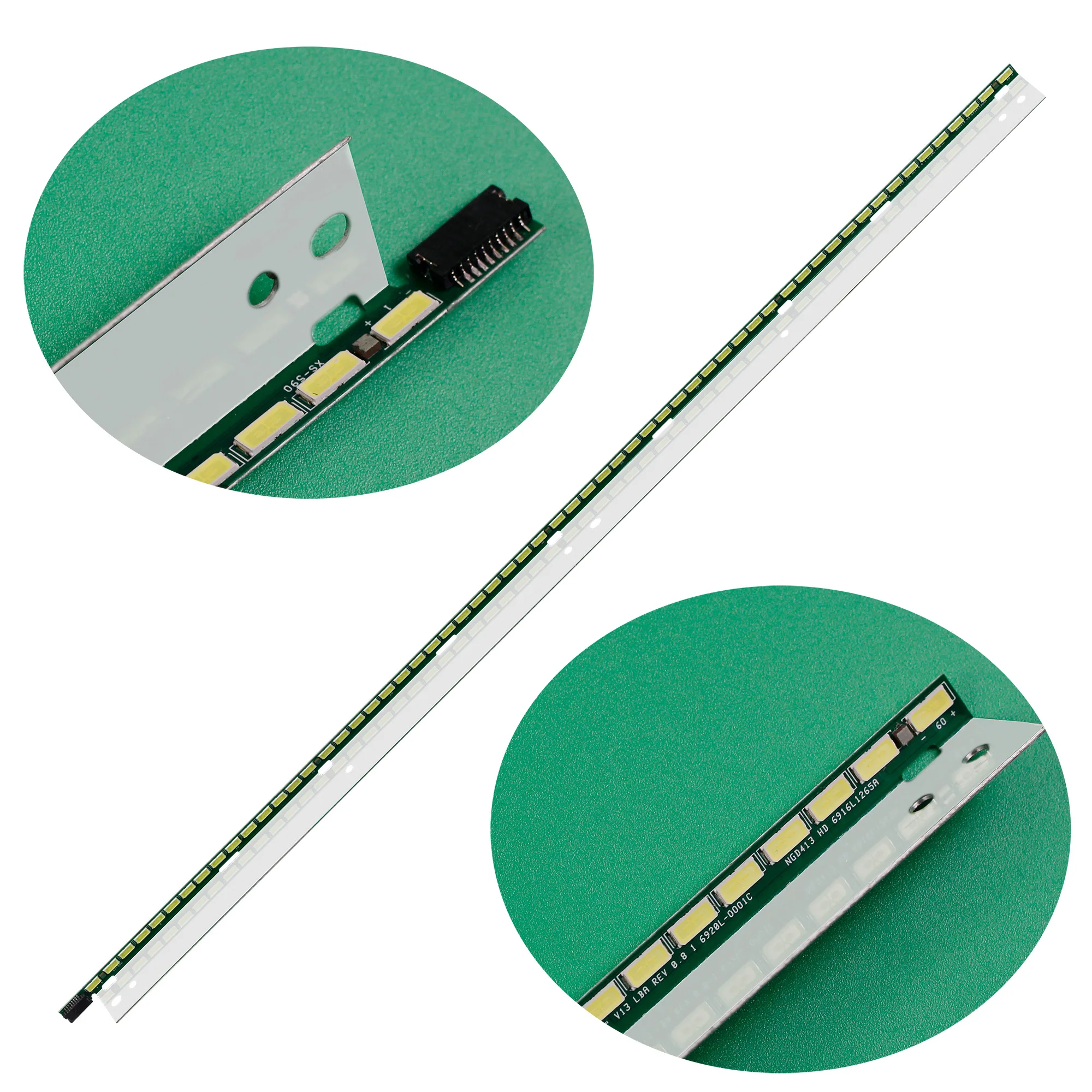 Tira Conduzida da Luz de Fundo 60 Lâmpadas 6916l1265a 42 V13 Lba Rev 0.8 para 6922l0077 Lc420eud ff f2 Tx-lr42dt60 6916l1265a 69176l-0140a