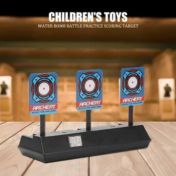 

Funny Electronic Intelligent Lighting Sound Scoring Targets Toys Smart Auto Reset Calculate Scores Target ABS Board Outdoor Fun