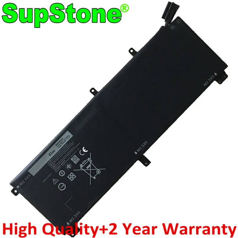 SupStone Genuine 61Wh TOTRM 7D1WJ H76MV Y758W Laptop Battery For Dell XPS 15 9535 9530 Precision M3800 P31F T0TRM P31F001 07D1WJ |