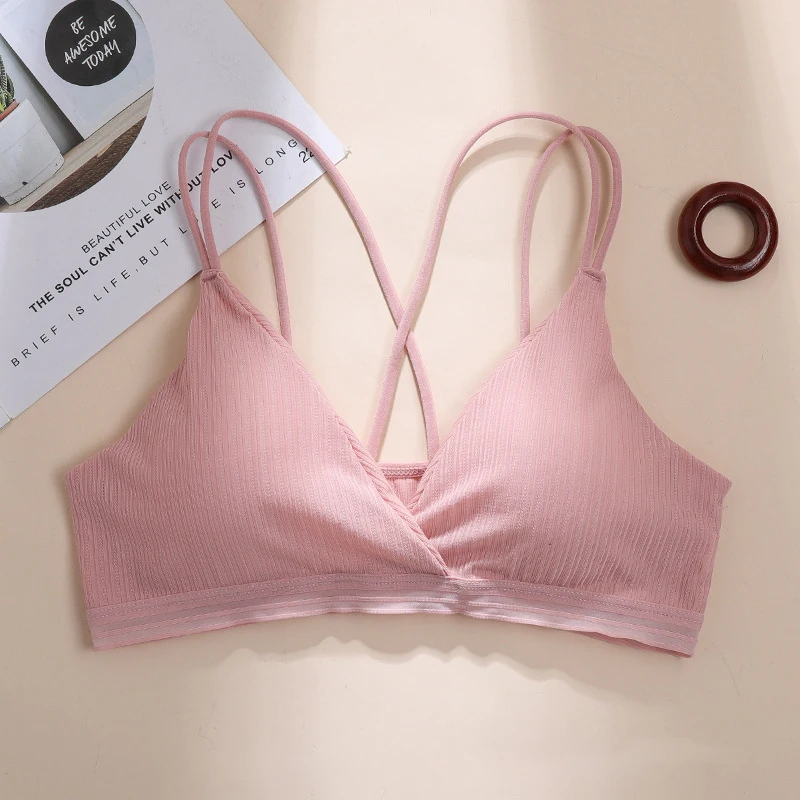 Rose Pink Bralette Top Women Bralette By The Souled Store