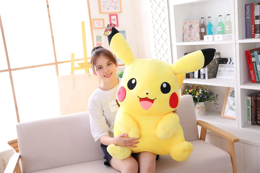 Pokemon - Pikachu Big Sized Stuffed Plush Toy (Different Sizes)