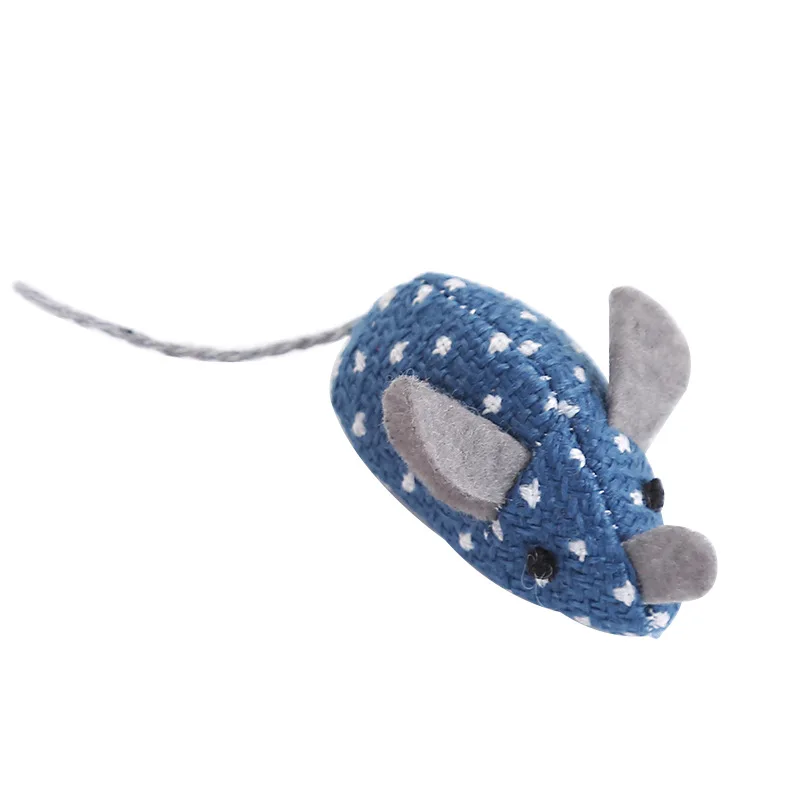 Plush Toy Cat Toy Little Mouse Cotton-filled Corduroy Toy