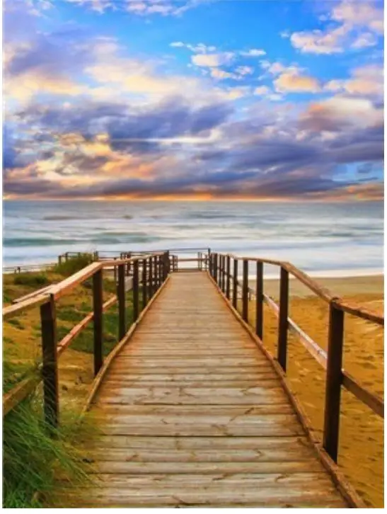 Пейзаж Алмазная картина мост daimond вышивка полная круглая мозаика Диамант