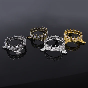 

Crown Design Nail Art Brush Holder Set Pen Displayer Stand Tools Acrylic UV Gel Brush Rest Holders for Nail Decorations