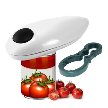 

Electric Bottle Can Opener Automatic Can Tin Opener Battery Operated Handheld Can Opener One Touch and Go Safe and Easy Can Open