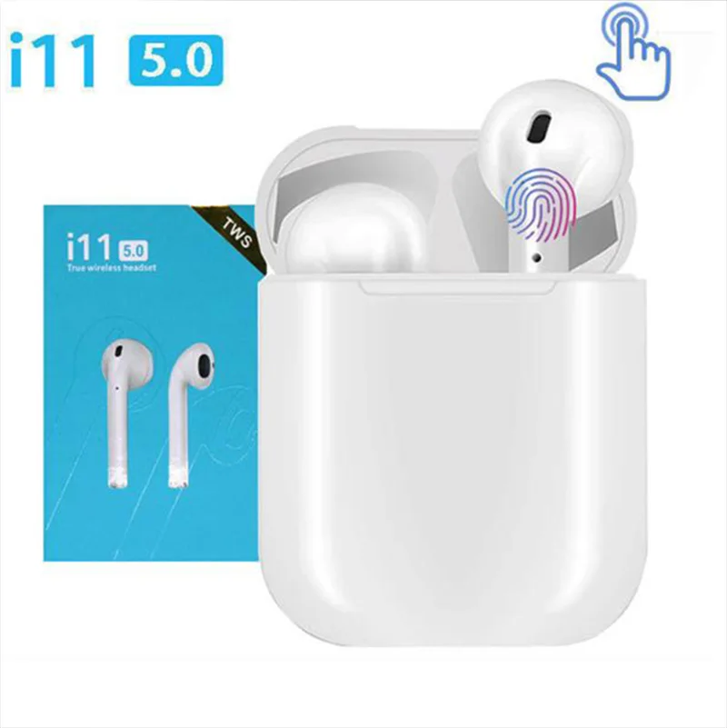 

i11 tws Bluetooth Headset Wireless Earphones fone de ouvido 5.0 Mini Earbuds Earphone Headphones Portable Invisible Earbud