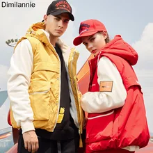 Модная пара, зимний теплый спортивный костюм для мужчин, 2 предмета, толстовки с капюшоном+ жилет, повседневные спортивные костюмы, Мужская Уличная одежда, комплект, Мужское пальто, 3XL