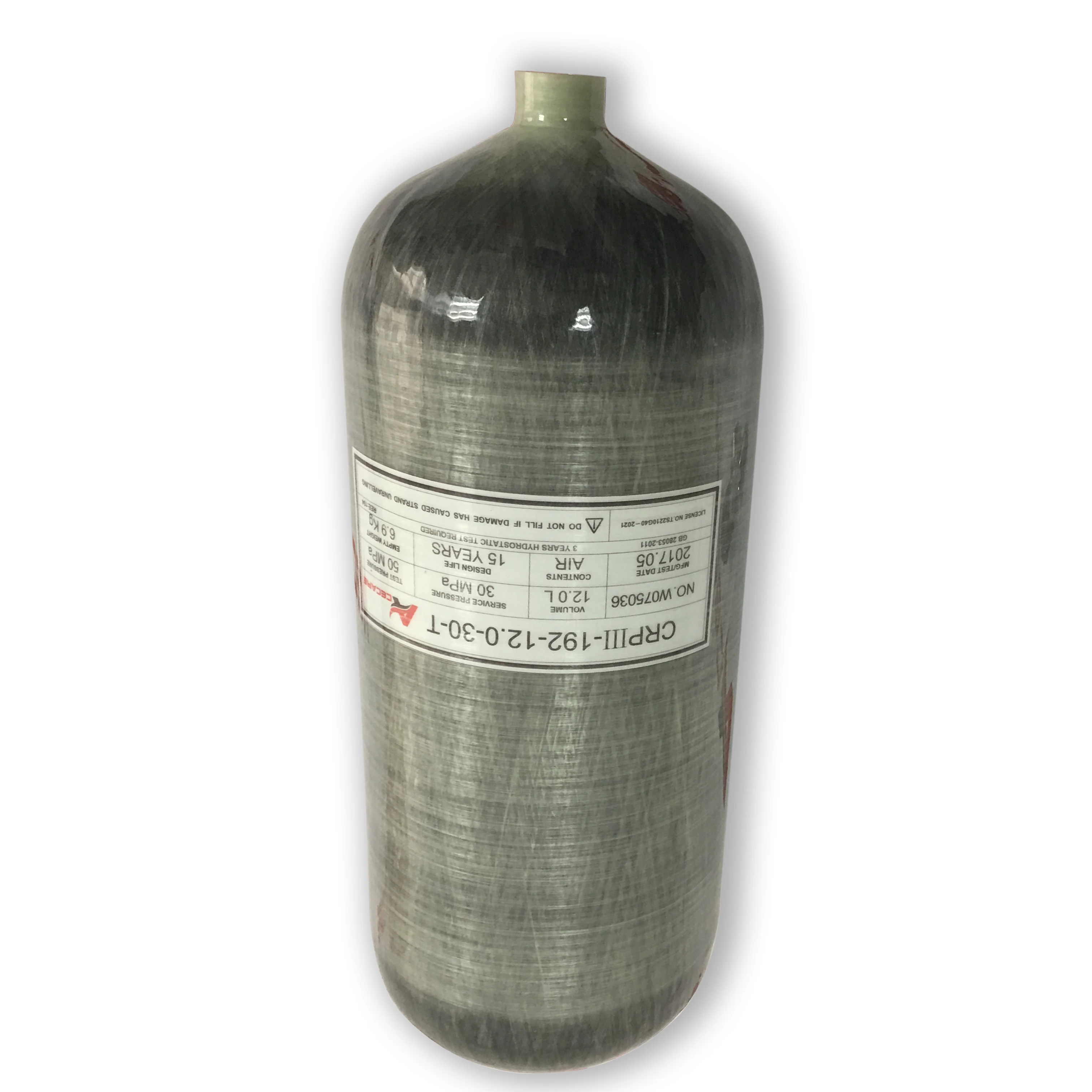 AC3120 горячий высокое давление 12L 4500 psi HPA акваланговый бак для пейнтбола Pcp