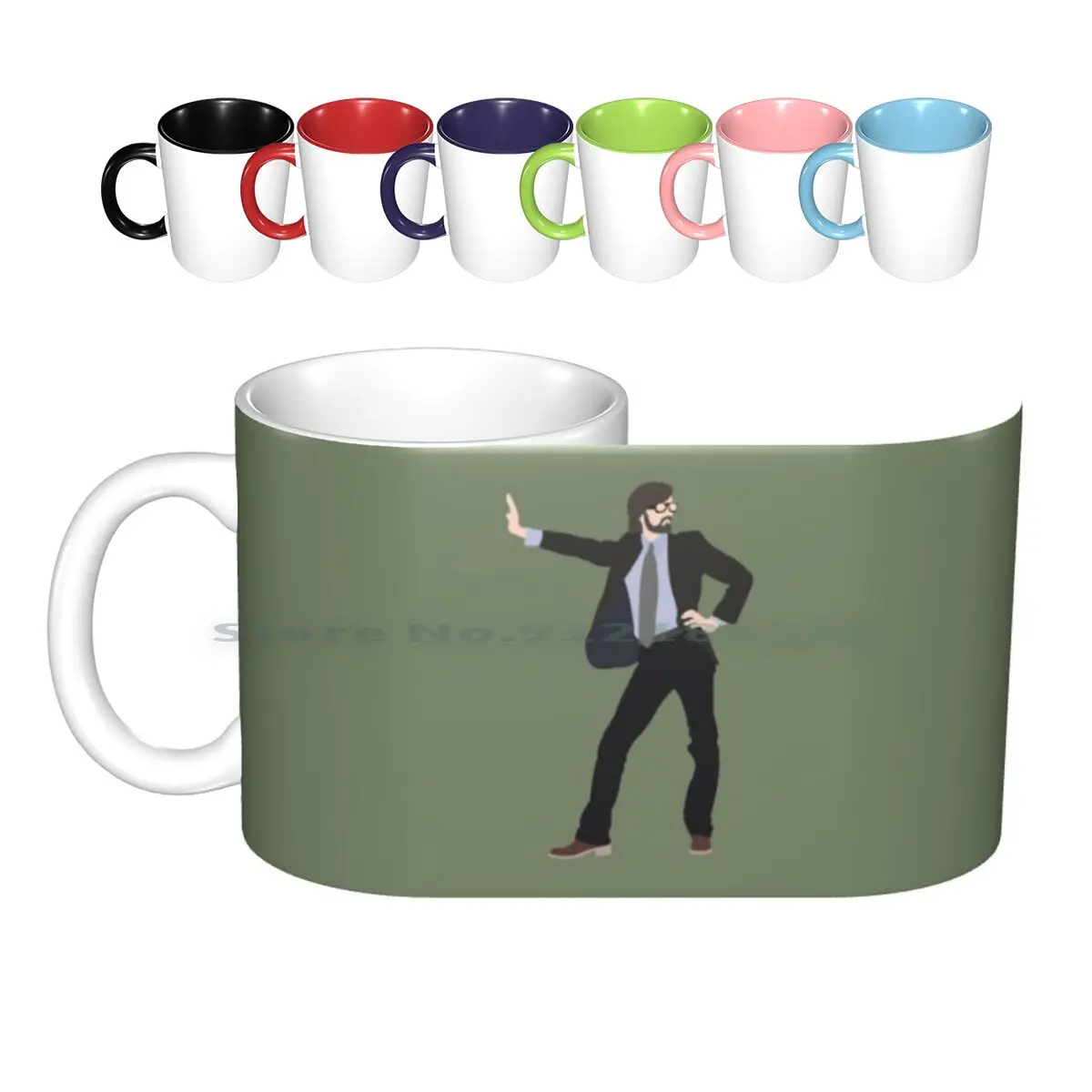 Danza Come Jarvis Cocker Tazze In Ceramica Tazze Da Caffè Tazza Da Tè Al Latte Jarvis Cocker Jarvis Cocker Pulp Disco 2000 Persone Comuni