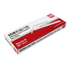 50 компл./лот металлический Биндер привязки ленты расстояние между отверстиями финансовых зажимы для крепления документ Билл привязки ленты офисные школьные принадлежности, блокноты