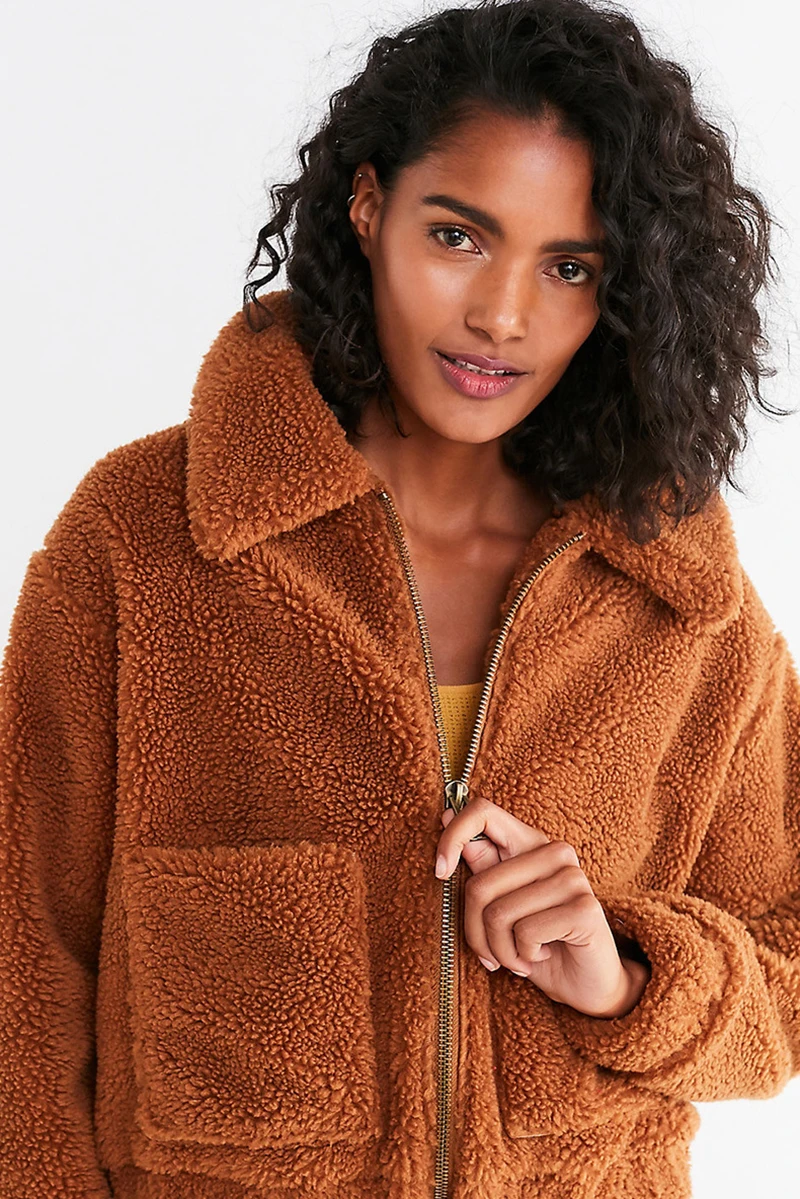 Осень-зима, Женские базовые куртки, одноцветная флисовая Меховая Куртка бомбер женская куртка, теплое весеннее повседневное женское пальто, верхняя одежда, новинка DR1007