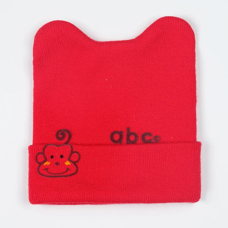 Hot Sale Winter Boys Girls Winter Ear Flap Warm Hat With Scarf Beanie Cap Monkey Kids Winter Cap Children Headwear