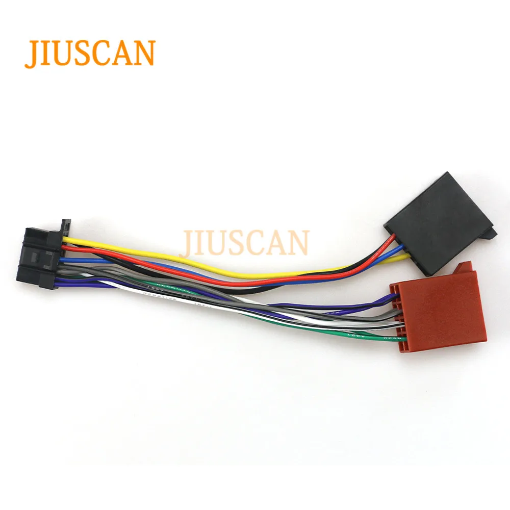 JIUSCAN 15-110 автомобиль ISO жгут головной кабель для SONY CDX стерео радио провода адаптер разъем проводки соединительный кабель