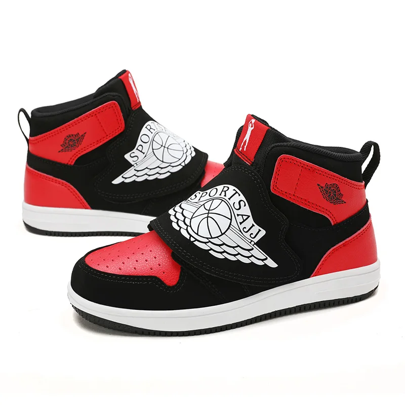 Boys Men Basketball Shoes New Brand Jordan Basketball Sneakers Outdoor Children Sport Training Shoes Non-slip Shoes Kids