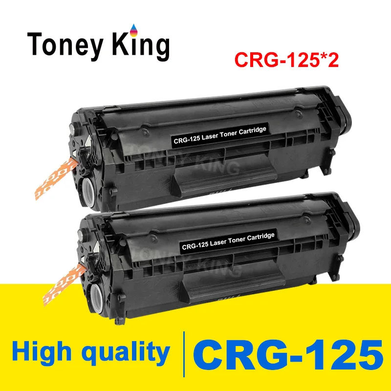 

Toney King 2 Pcs CRG 925 CRG 725 CRG 125 Toner Cartridge Compatible For Canon LBP 6000 6018 6020 6030 6040 MF3010 Laser Printer