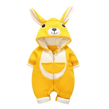 

Baby clothes Boy girls Clothing Cotton Newborn toddler rompers cute Baby newborn winter clothes 3 m-12 m Jongen Jumpsuit A2