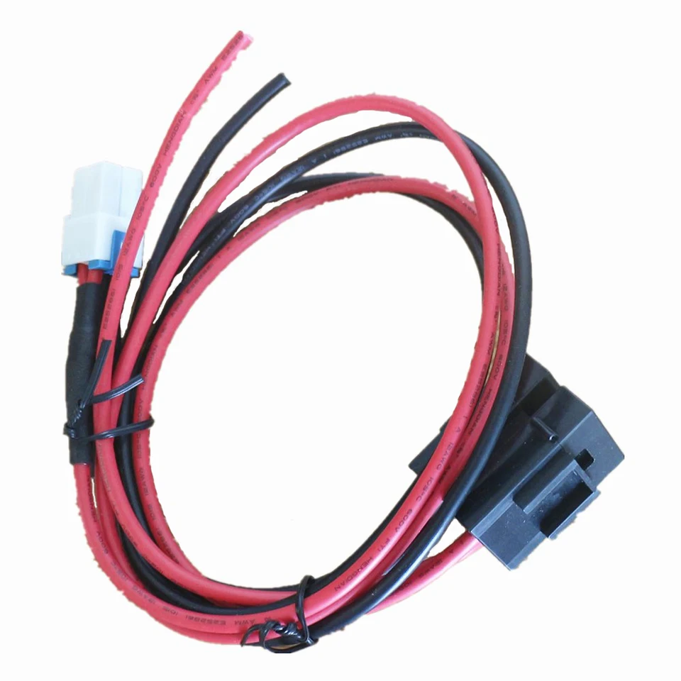 Câble D'alimentation 12-14V 1m 30A Pour Radio ICOM IC-7000, IC-7600, Kenwood, Yaesu