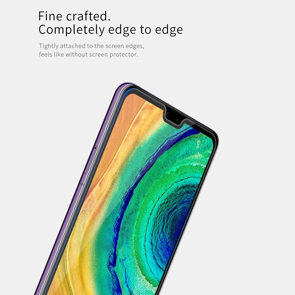 Изгиб тепла изогнутый полное покрытие для huawei mate30 mate 30 pro закаленное стекло Nillkin XD CP+ MAX Защитная пленка для экрана телефона