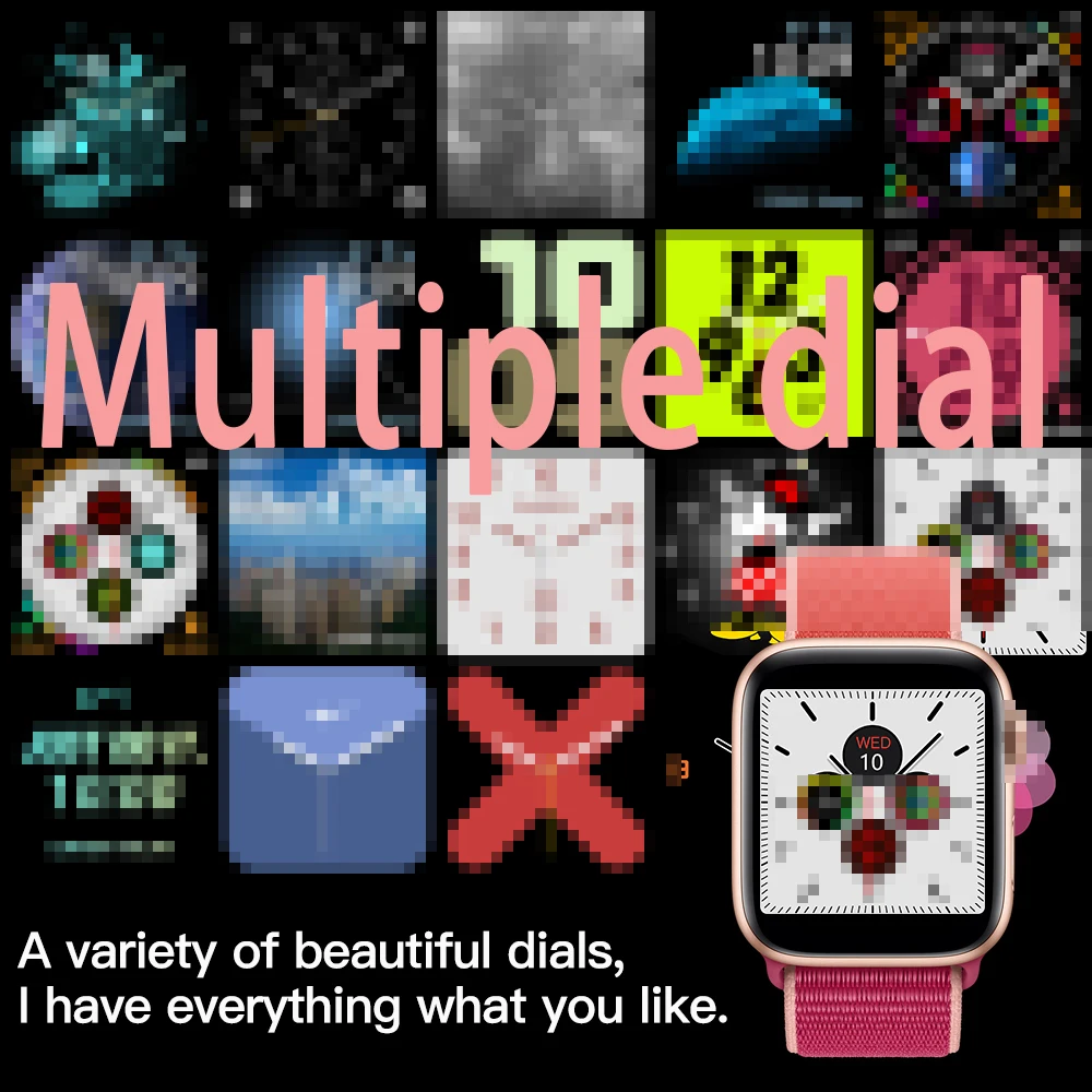  iwo 12 Smart Watch 40MM 44MM 1:1 series 5 UI For Apple IOS Android phone Heart Rate smartwatch PK I - 4000285234582
