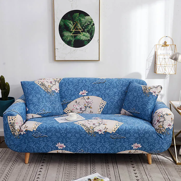 Slipcovers диван крышка все включено Нескользящая секционные эластичный чехол для дивана Чехол Диван Полотенца один/два три/Четырехместный - Цвет: sft9021-15