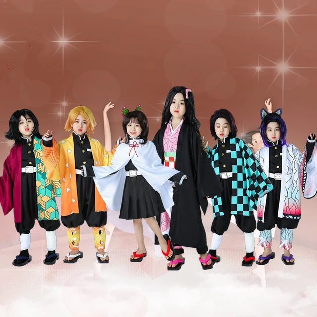 Demon Slayer Halloween Costume Kids