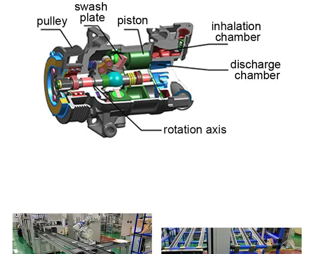 Alliance Freightliner Wobble Plate AC Compressor ABP N83, 47 OFF