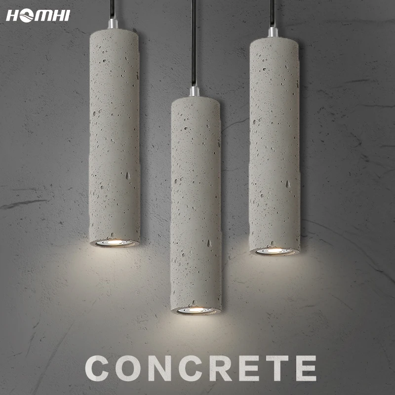 modern pendant ceiling lamps chandelier dining room rope nordic hanging lamp retro Concrete loft vi - 33059302250