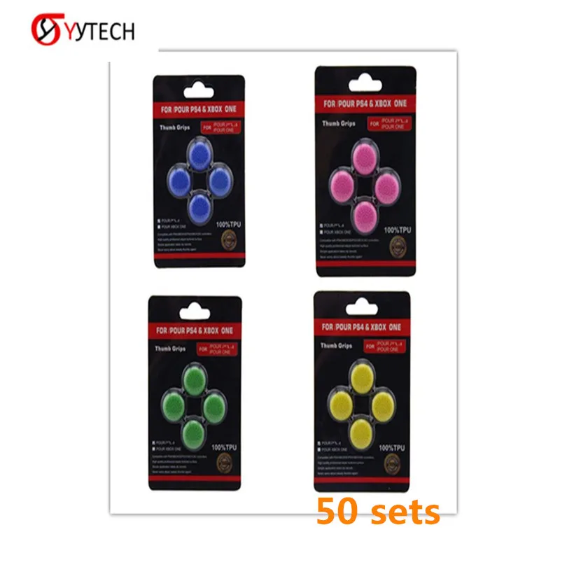 Silicone Controller Joystick Thumb Stick Grips Double Color TPU Caps Cases Covers for PlayStation 4 PS4 PS3 Xbox 360 One Game |