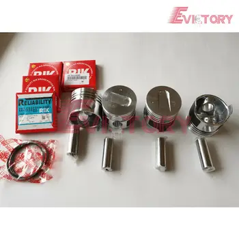 

For Mitsubishi S4L2 S4L S4L-2 piston + piston ring set for Volvo EC35 Mini excavator