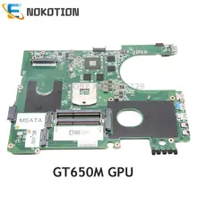NOKOTION DA0R09MB6H1 REV H CN-072P0M 072P0M для Dell inspiron 17R 7720 Материнская плата для ноутбука HD4000 GT650M GPU DDR3