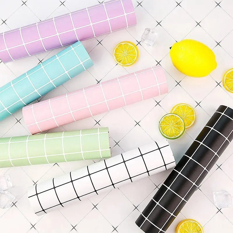 Лучшая цена клетчатая бумажная карточка из ПВХ картонный INS фон для фотосъемки