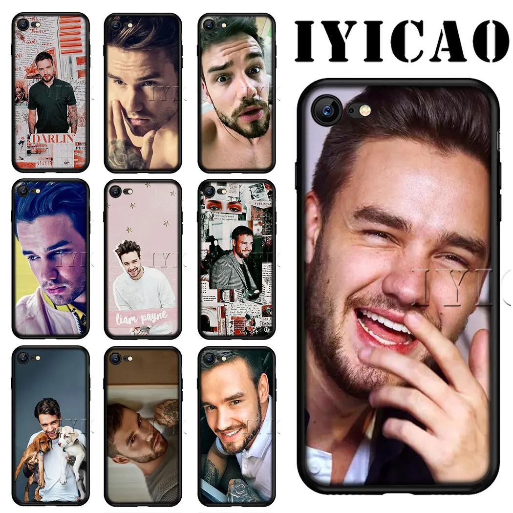 IYICAO 1D Лиам Пейн мягкий силиконовый телефон для iPhone X XS XR Max 6 6s 7 8 Plus 5 5S SE 10 11 pro
