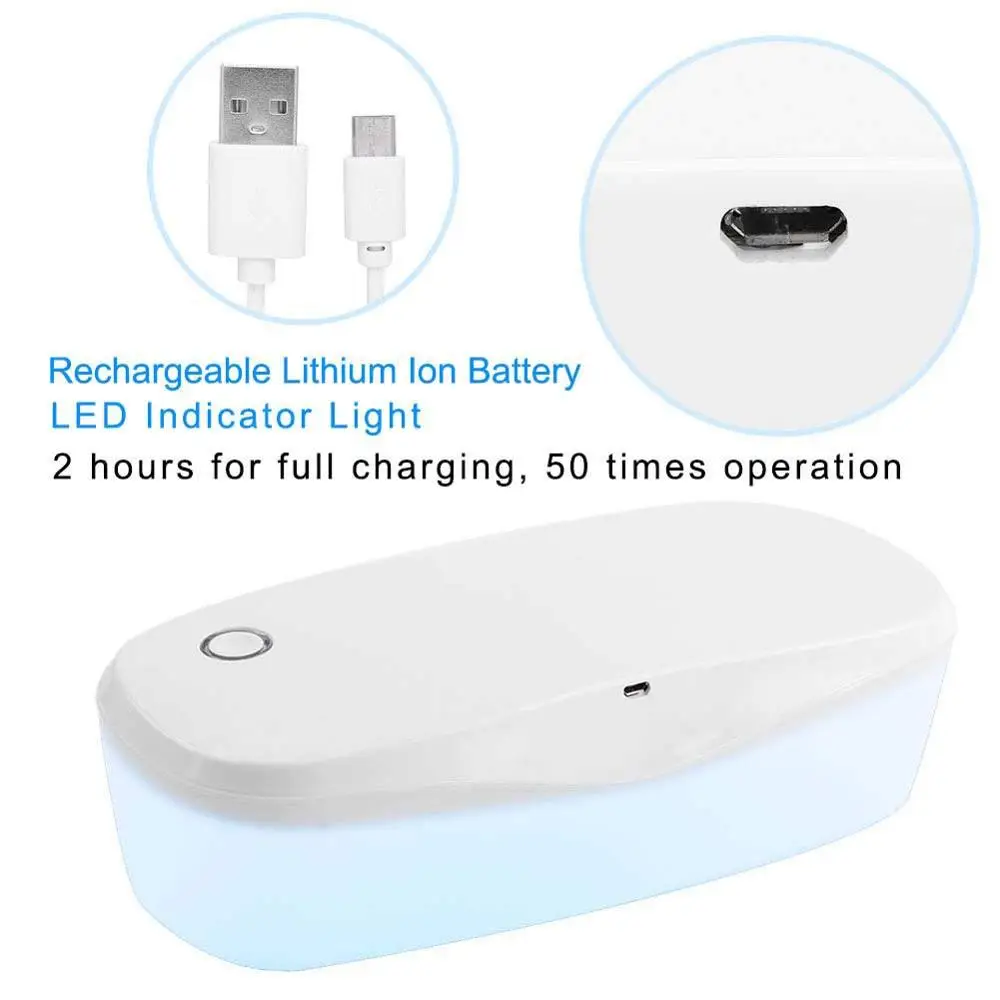  UV Sterilizer LED Disinfection Device Beauty Disinfector Box Ultraviolet Light Disinfection Box Cle - 4000058955725