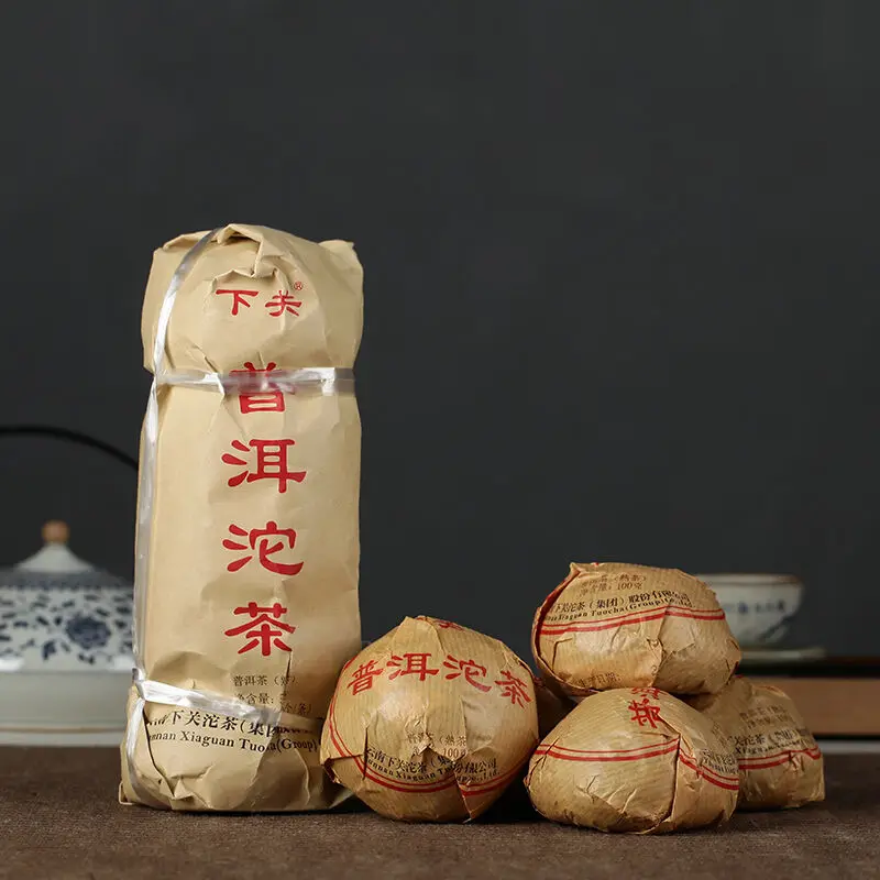 Xiaguan Xiao Fa Tuo Tuocha pu-erh Премиум Шу Ripe Pu-erh Tea 500 г 2019 | Дом и сад
