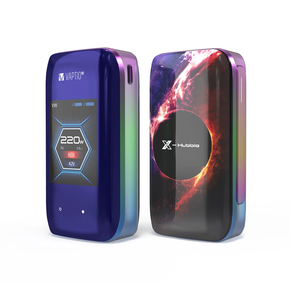 Оригинальный Vaptio X буфами на рукавах/X PLOSION Vape Mod с сенсорным экраном Экран 510 нить