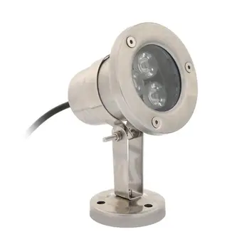 

Underwater LED Fountain Light IP65 Waterproof Swimming Pool Pond Lamp Warm White Good Transmittance and Rich Color