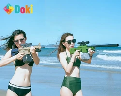 Doki – pistolet électrique haute pression à Injection continue, jouet Rechargeable, pour l'été, la plage, la natation, 2021 