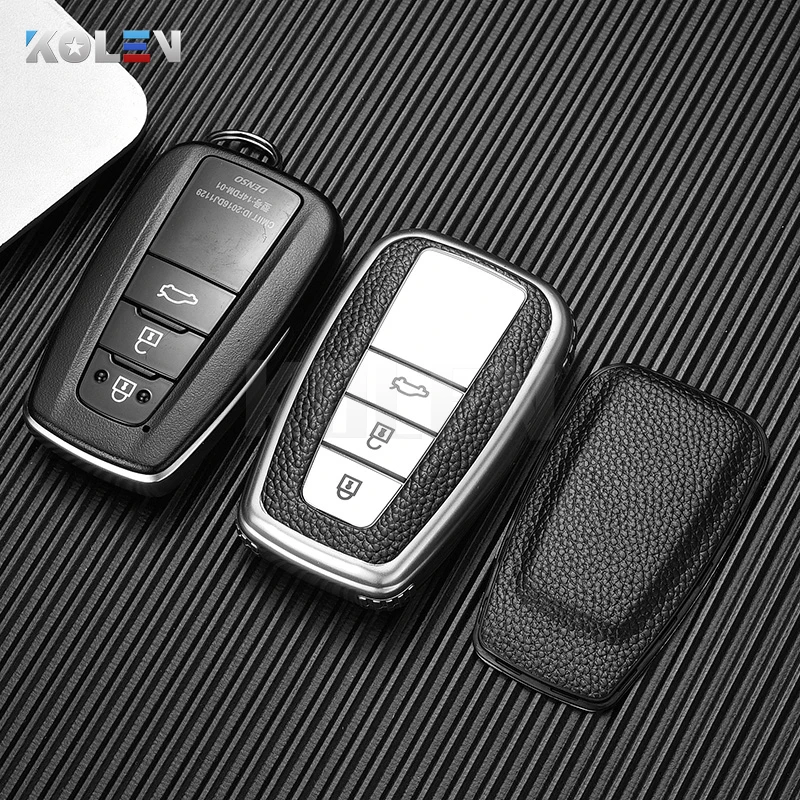 Generic Tpu Car Remote Key Cover Case Fob For Toyota Camry Chr C Hr