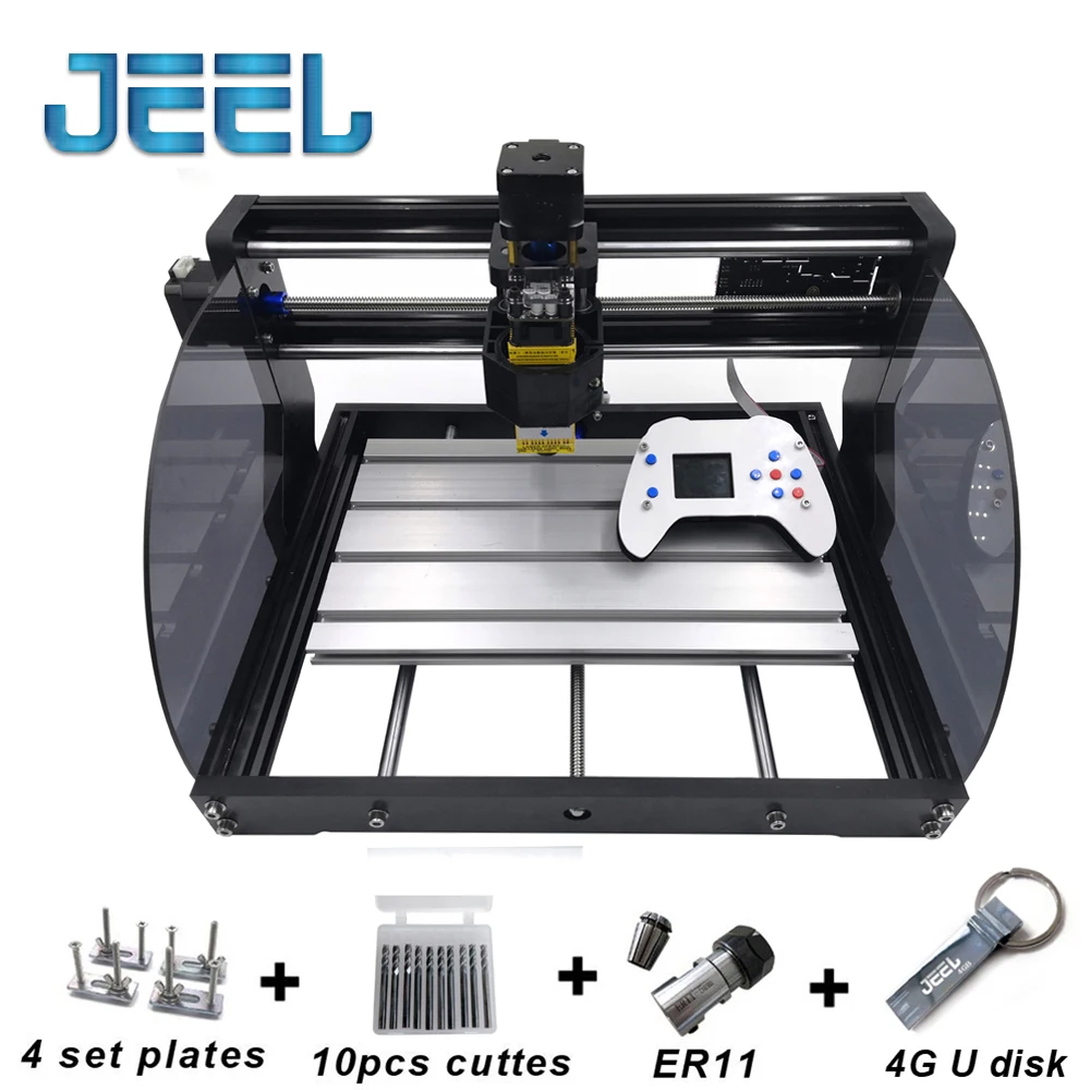 

DIY CNC 3018 Pro MAX GRBL,3 Axis PCB Milling Machine,CNC Router Laser Engraving,CNC3018 Max With New Offline