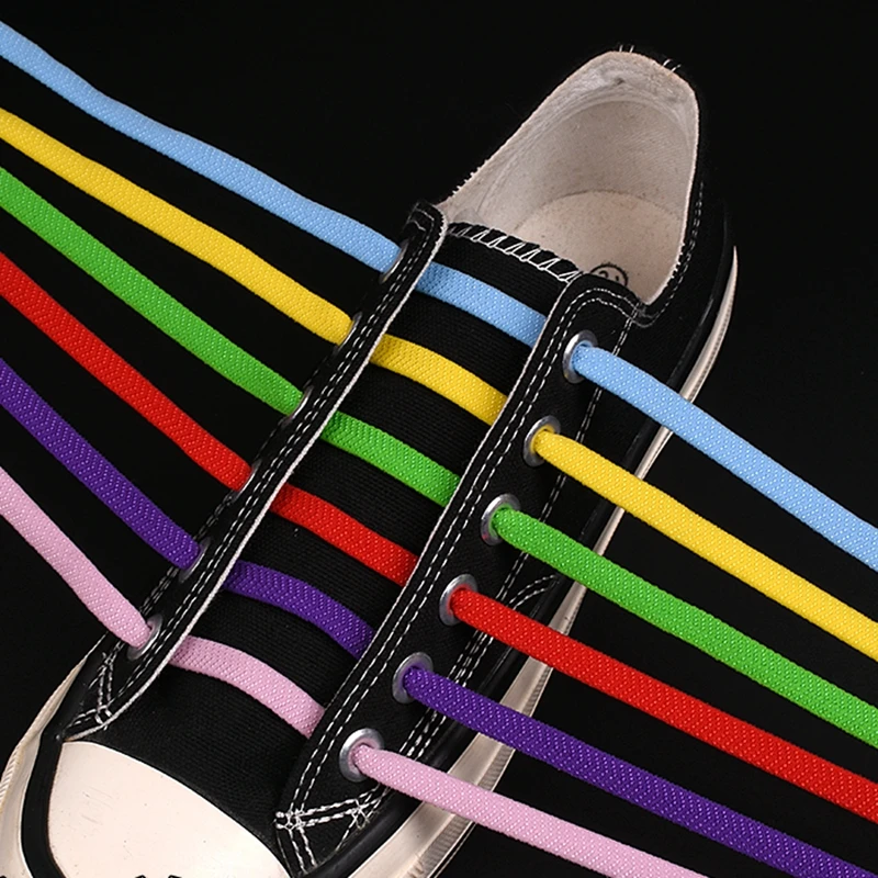 Новые эластичные шнурки, магнитные шнурки, шнурки для обуви, 1 секундная фиксация, креативная простая обувь на плоской подошве, кружевные кроссовки для отдыха, шнурки