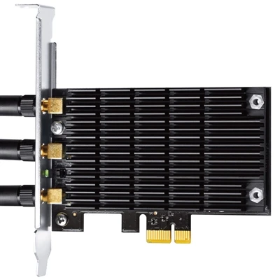 Chin-Firmware, 802.11AC PCI-E беспроводная сетевая карта, 2,4 ГГц 600 м 5 ГГц 1300 м, 1900 Мбит/с внешний WiFi адаптер, 3* Exter/антенны