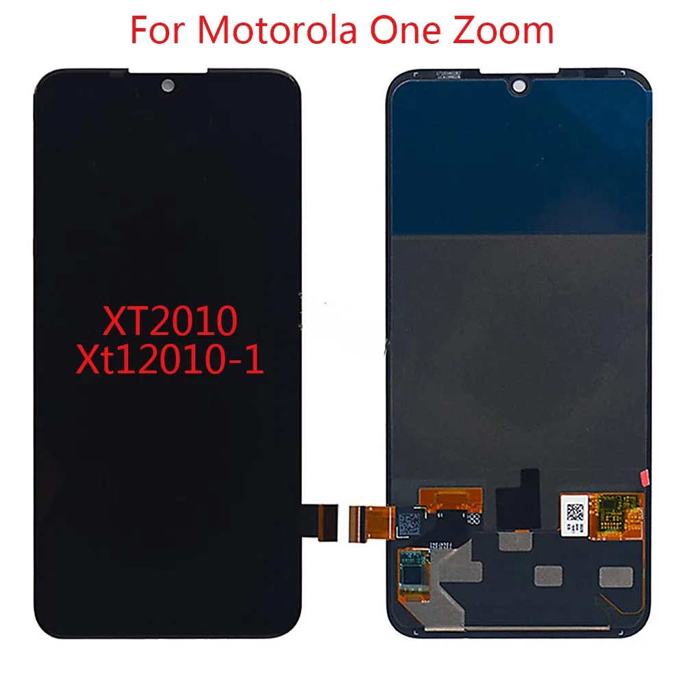 Оригинальный 6 39 &quotдля Motorola One Zoom XT2010 Xt12010-1 ЖК-дисплей с сенсорным стеклом